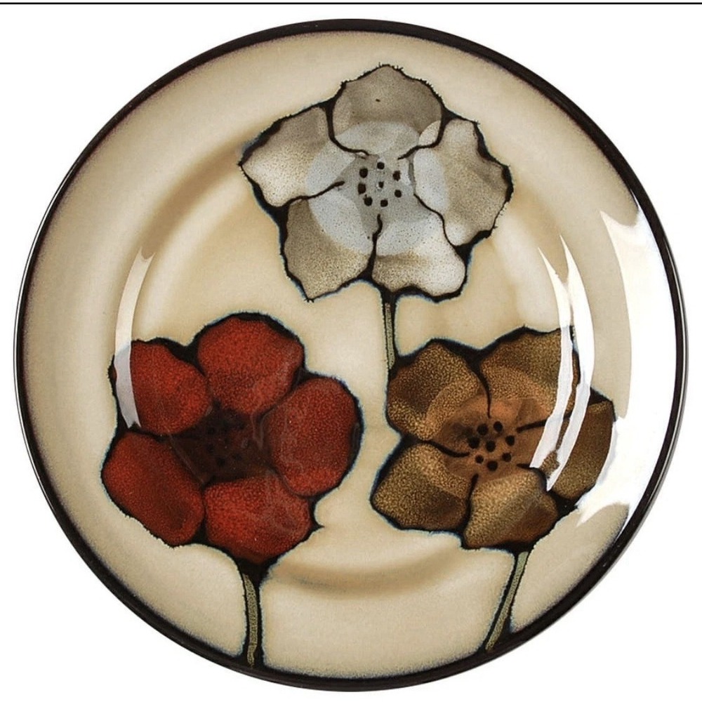 Pfaltzgraff Painted Poppies Salad Plate 9100118